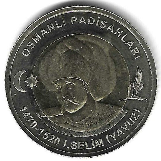 Turquia - 1 Lira 2024 (Km# ..) Selim I