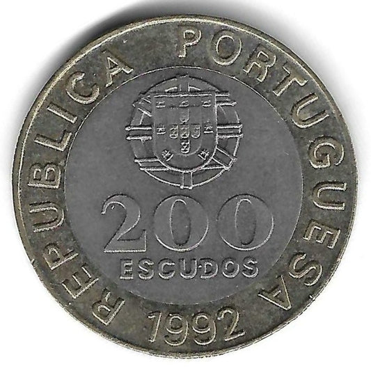 Portugal - 200$00 1992 (Km# 655)