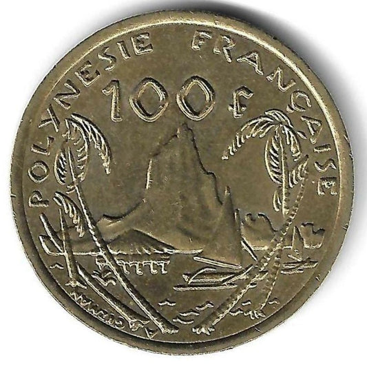 Polinesia Francesa - 100 Francos 2008 (Km# 14)
