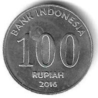 Indonesia - 100 Rupias 2016 (Km# 71)  Herman Johannes