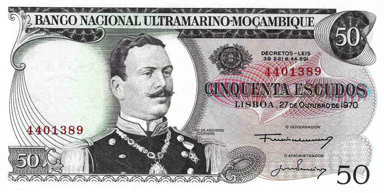 Moçambique - 50$00 1970 (# 111)