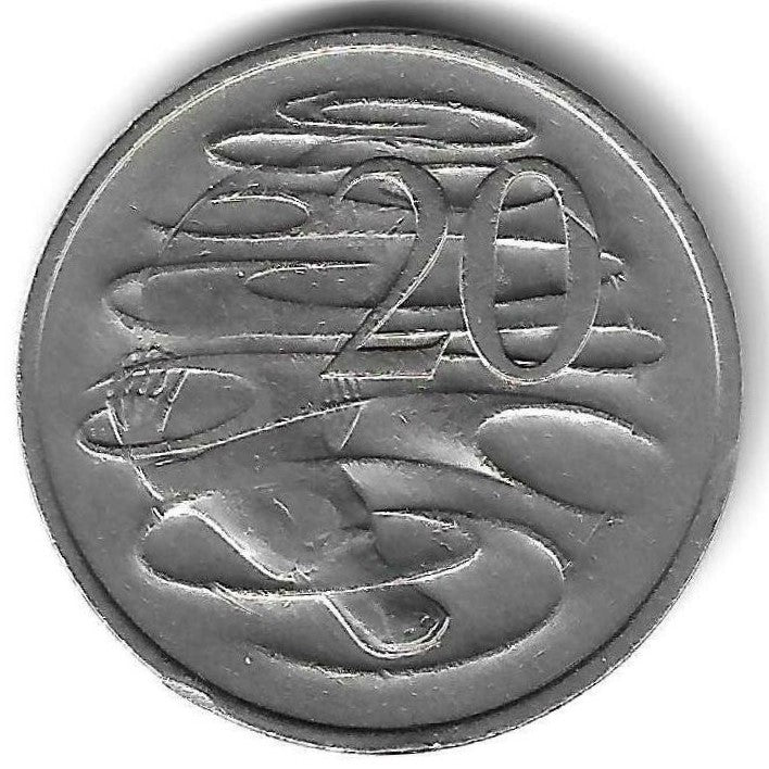 Australia - 20 Centimos 1969 (Km# 66)