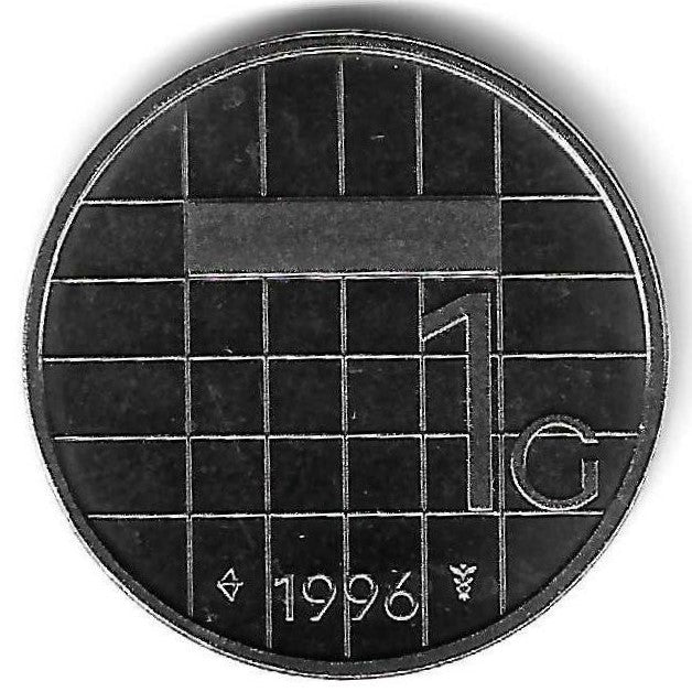 Holanda - 1 Gulden 1996 (Km# 205)