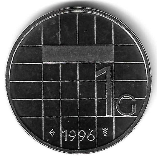 Holanda - 1 Gulden 1996 (Km# 205)