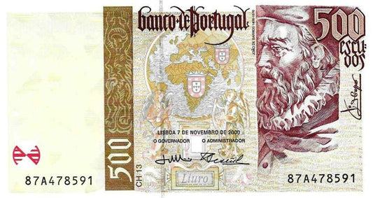 Portugal - 500$00 2000 (# 187c)