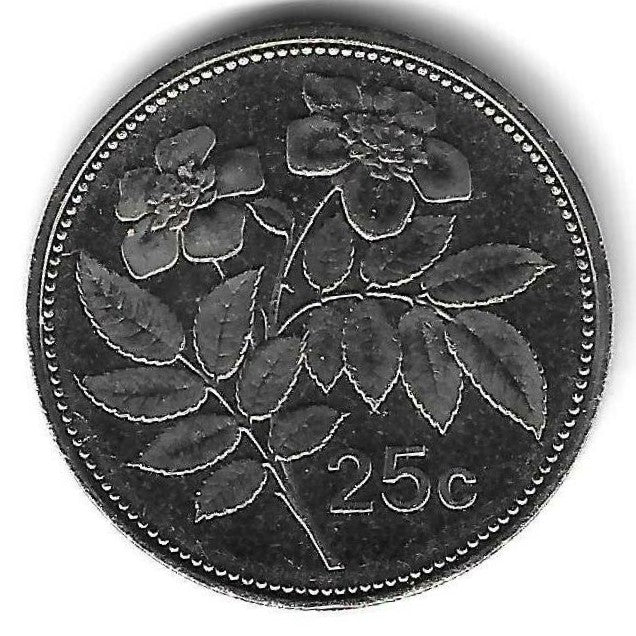 Malta - 25 Centimos 2001 (Km# 97)
