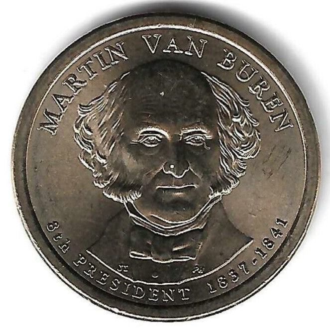 USA - 1 Dolar 2008 (Km# 429) Martin Van Buren