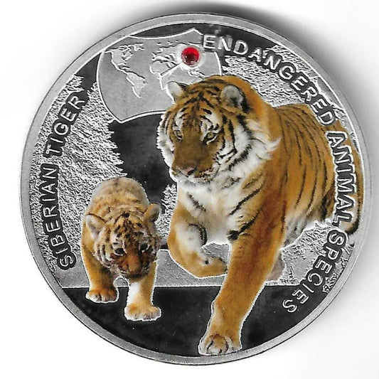 Zambia - 1000 Kwacha 2014 (Km# ..) Tigre