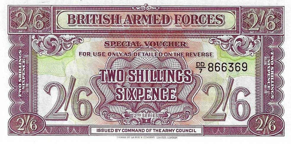 Inglaterra - 2Shillings e 6 Pence 1961 (# Pm19)