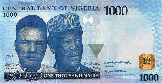 Nigeria - 1000 Naira 2023 (# 49b)