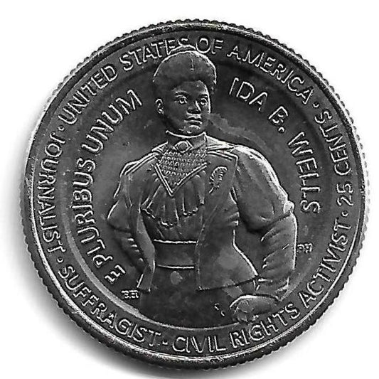 USA - 25 Cents 2025 (Km# 809) Ida B. Wells