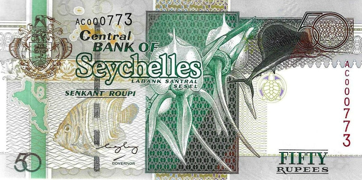 Seychelles - 50 Rupias 2005 (# 39a)