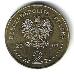 Polonia - 2 Zlote 2001 (Km# 418) Cardeal Stefan Wyszyński
