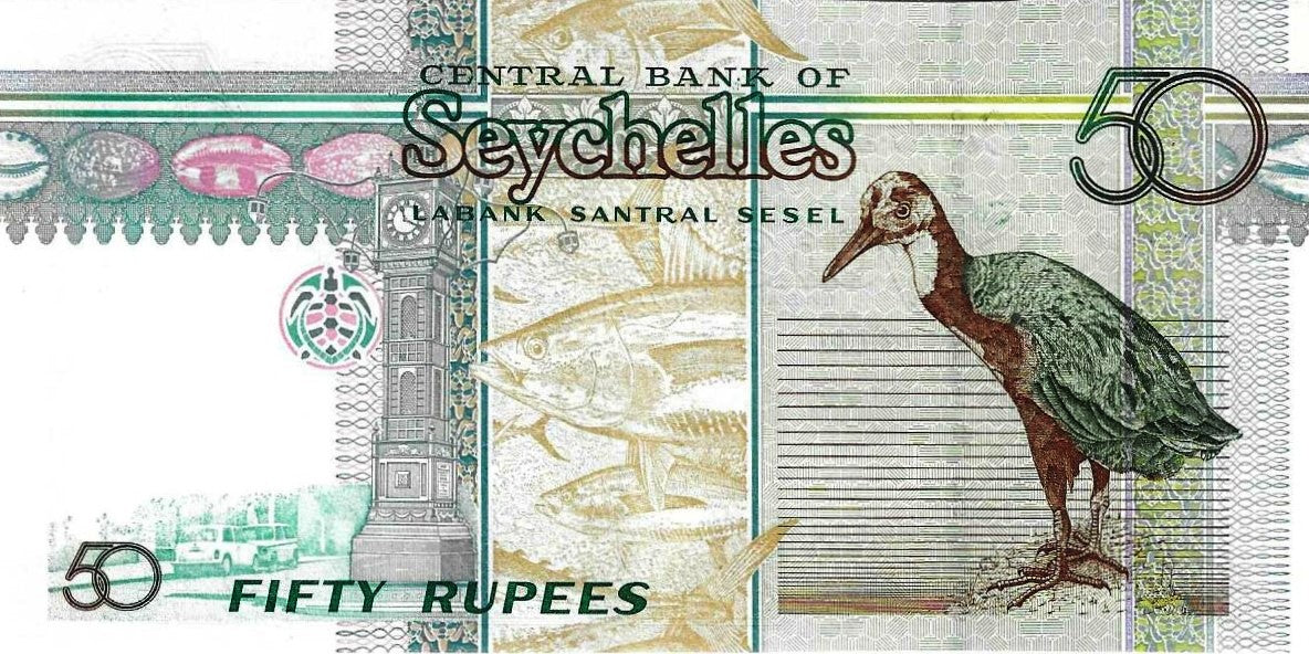 Seychelles - 50 Rupias 2005 (# 39a)