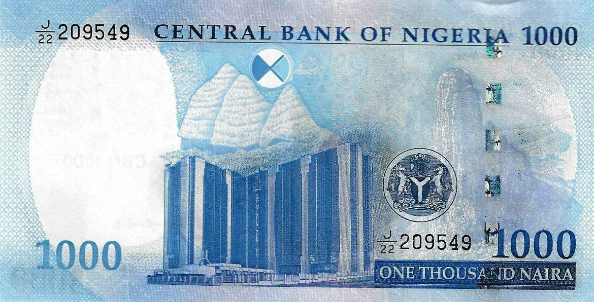 Nigeria - 1000 Naira 2023 (# 49b)