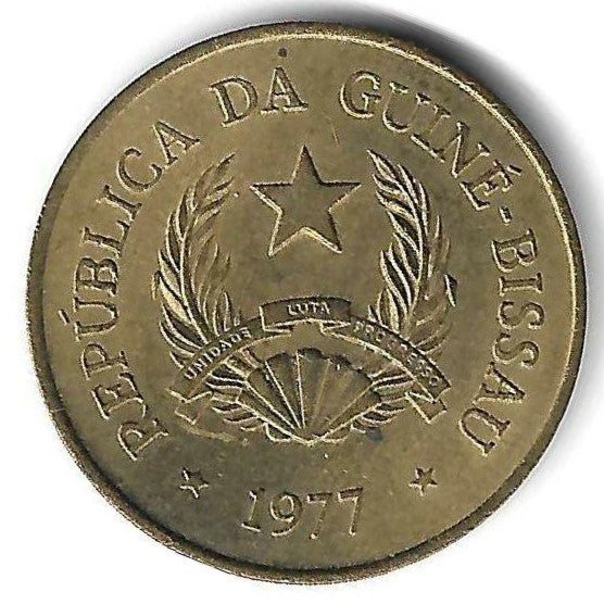 Guiné Bissau - 1 Peso 1977 (Km# 18) Fao