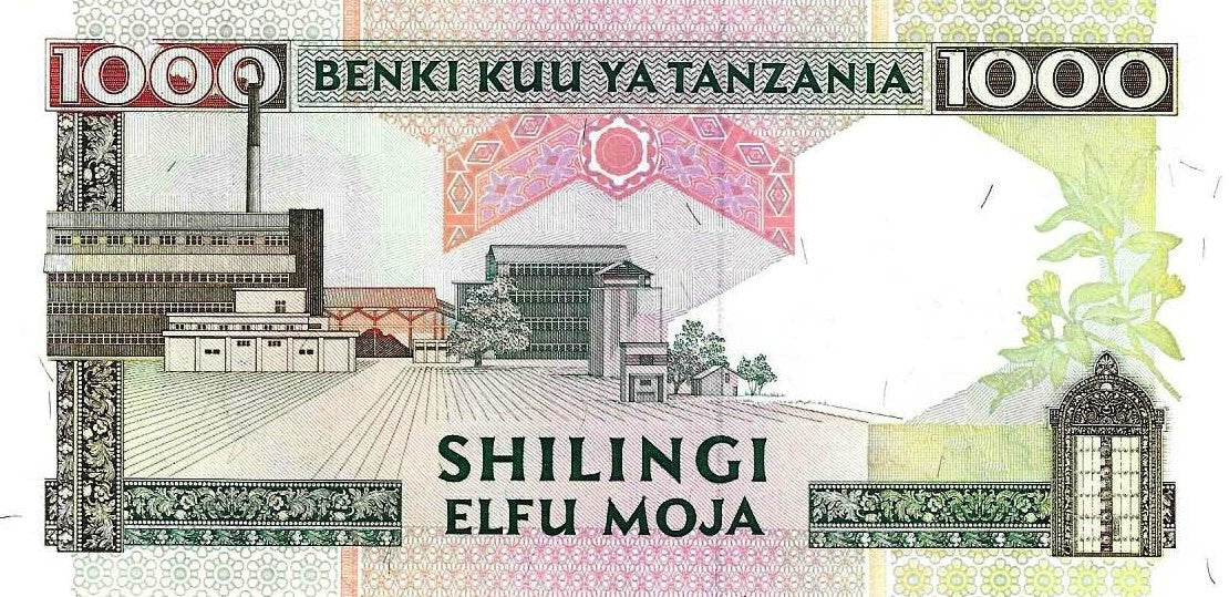 Tanzania - 1000 Shilingi 1993 (# 27b)