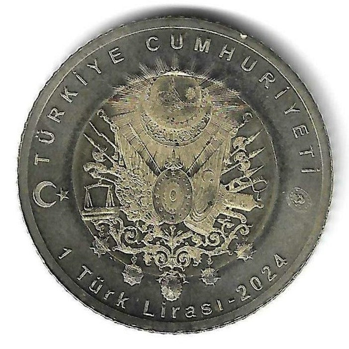 Turquia - 1 Lira 2024 (Km# ..) Selim I