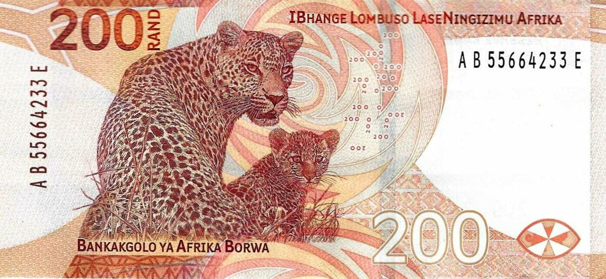 Africa  Sul - 200 Rand 2023 (# 152a)