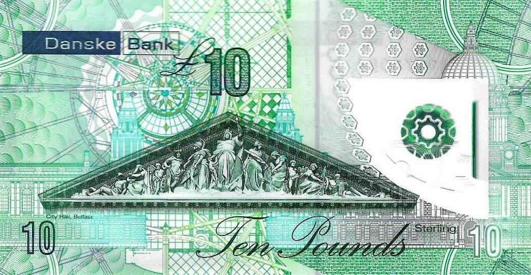Irlanda Norte - 10 Libras  2017 (# 214)