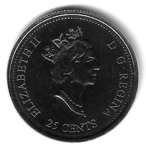 Canada - 25 Centimos 1999 (Km# 345)