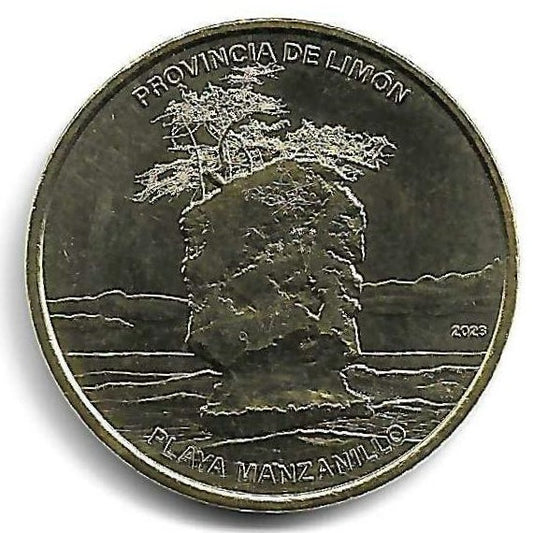 Costa Rica - 25 Colones 2023 (Km# ..) Provincia Limon