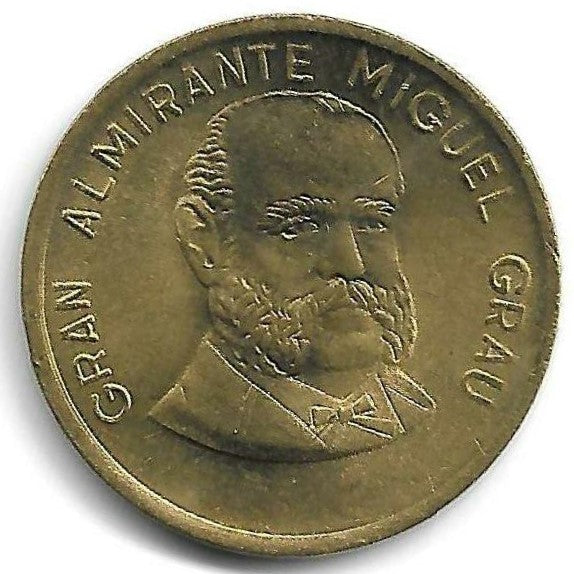 Peru - 50 Centimos 1988 (Km# 295)