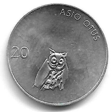 Eslovenia - 20 Stotinov 1993 (Km# 8)