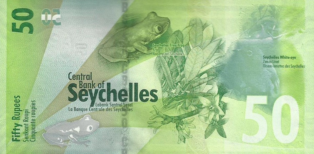 Seychelles - 50 Rupias 2016 (# 49)