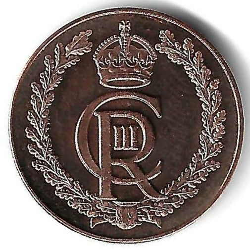 Gibraltar - 1 Penny 2023 (Km# ..) Coroacão