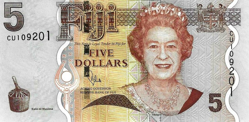 Fiji - 5 Dolares 2011 (# 110b)