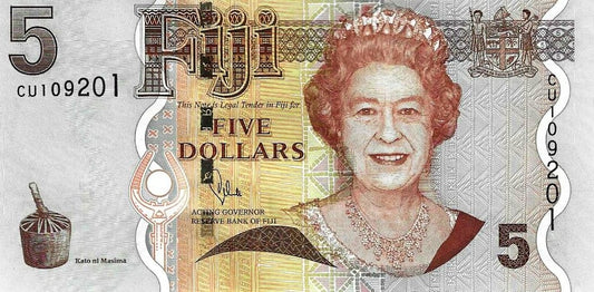Fiji - 5 Dolares 2011 (# 110b)