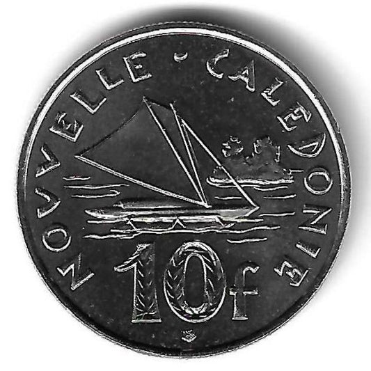 Nova Caledonia - 10 Francos 2013 (Km# 11a)
