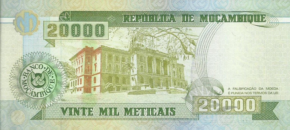 Moçambique - 20000 Meticais 1999 (# 140)