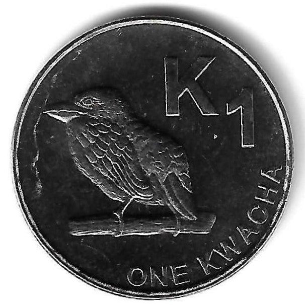 Zambia - 1 Kwacha 2012 (Km# 209)