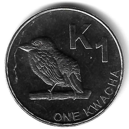 Zambia - 1 Kwacha 2012 (Km# 209)