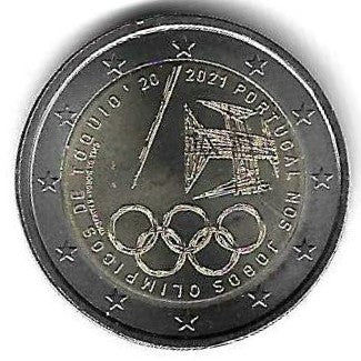 Portugal - 2 Euro 2021 (Km# ..) Jogos Olimp. Toquio