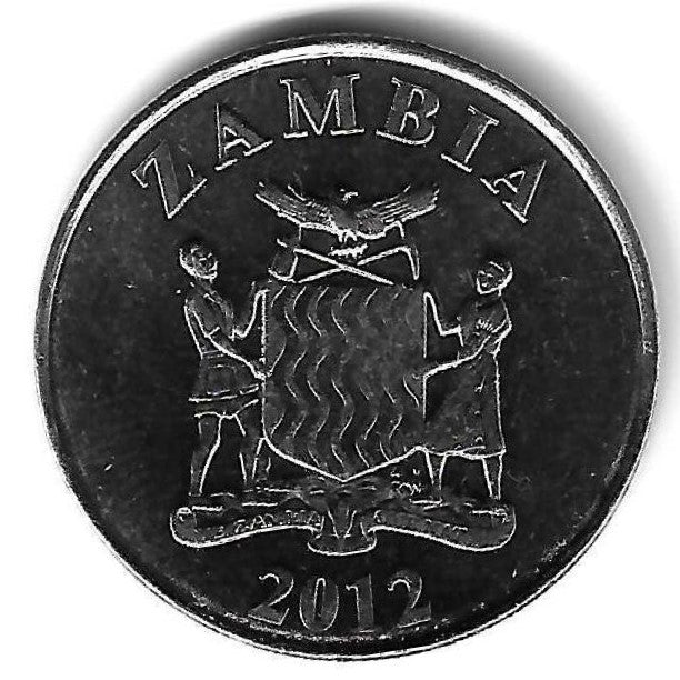 Zambia - 1 Kwacha 2012 (Km# 209)