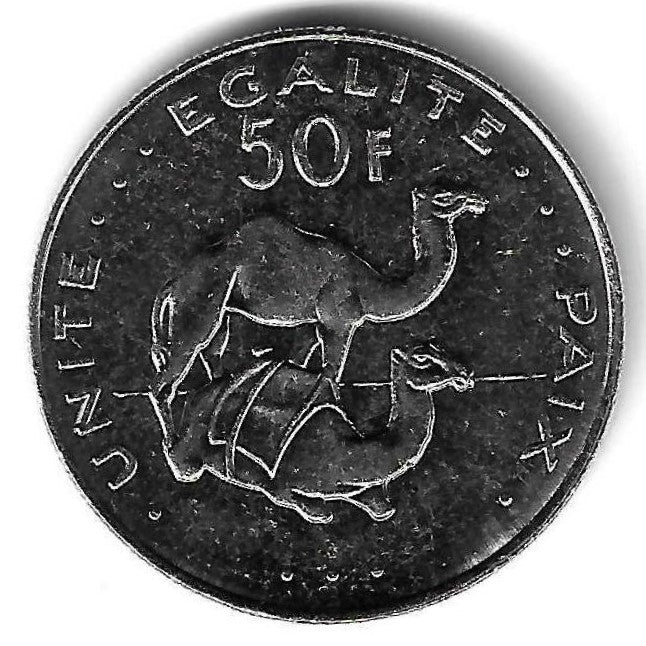 Djibouty - 50 Francos 2010 (Km# 25)