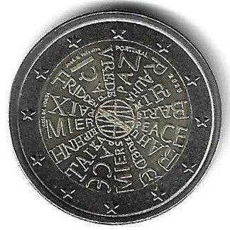 Portugal - 2 Euro 2023 (Km# ..) Paz
