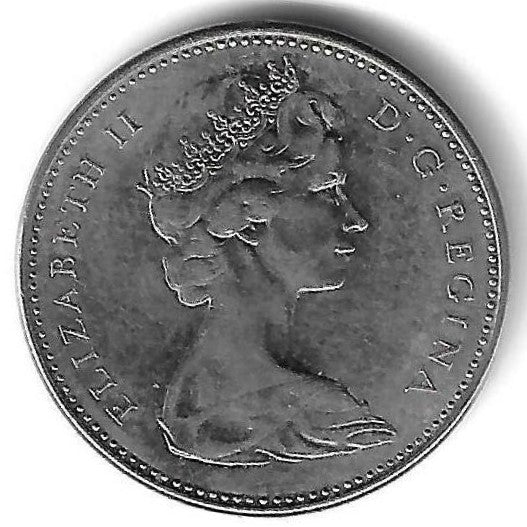 Canada - 5 Centimos 1967 (Km# 66)