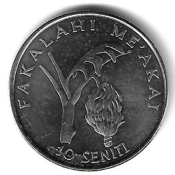 Tonga - 10 Seniti 2005 (Km# 69a)