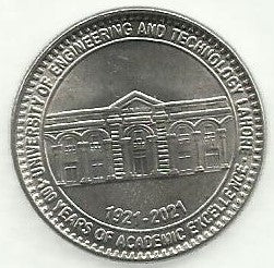 Paquistao - 100 Rupias 2021 (Km# 87) UET