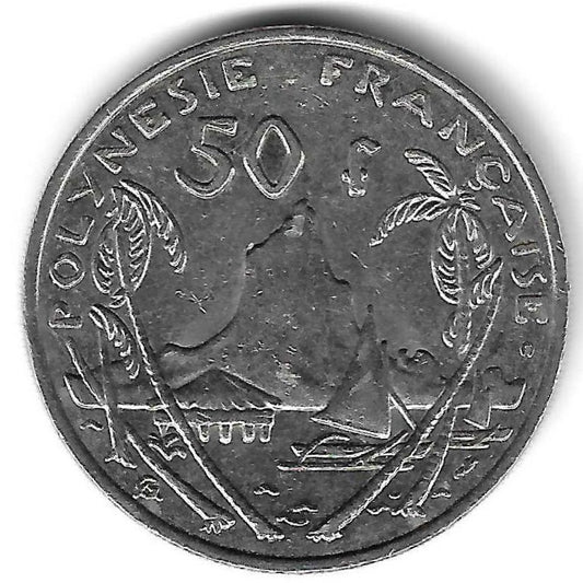 Polinesia Francesa - 50 Francos 2001 (Km# 13)
