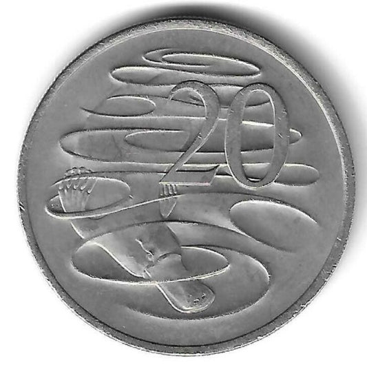 Australia - 20 Centimos 1980 (Km# 66)