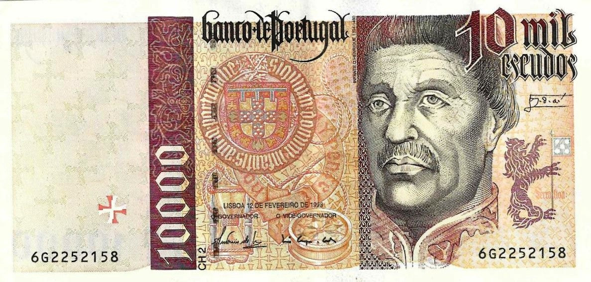 Portugal - 10000$00 1998 (# 191c)