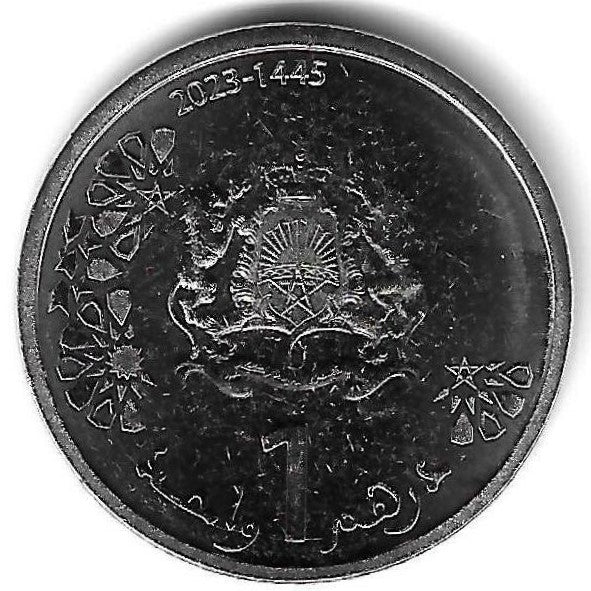 Marrocos - 1 Dirham 2023 (Km# ..)