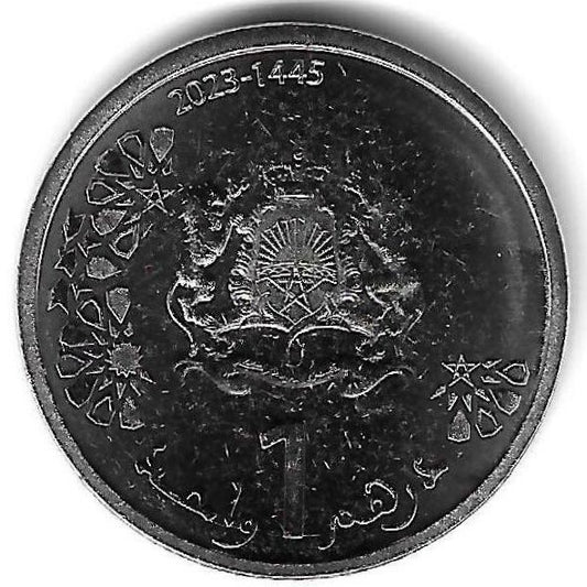 Marrocos - 1 Dirham 2023 (Km# ..)