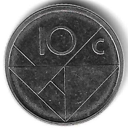 Aruba - 10 Centimos 2024 (Km# 2)