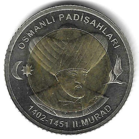 Turquia - 1 Lira 2024 (Km# ..) Murad II